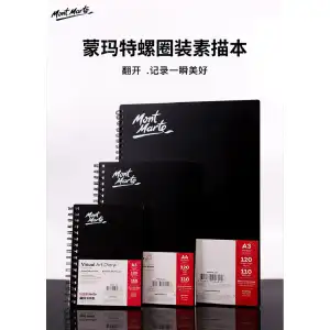 Picture of Mont marte সিগনেচার ভিজ্যুয়াল আর্ট ডায়েরি (a4 110gsm 80 পৃষ্ঠার সাদা কাগজ, a5 110gsm 120 পৃষ্ঠা সাদা কাগজ)