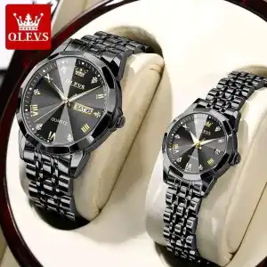 Picture of OLE-VS Luxury 9931 Trendy Korean Style Luminous Calendar with Individual Gift Box Couple Watch