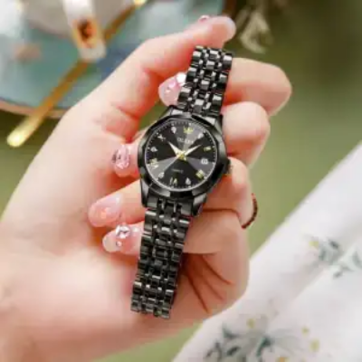 Picture of Stylish & Fashionable 9931 Elegant Rhombus Mirror Original Quartz Ladies Wristwatch