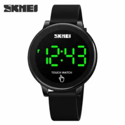 Picture of Top Brand Men Watch Digtal Watch Sports LED Light Touch Display Electronic Watch Silicon Strap 30M Waterproof Student Clock