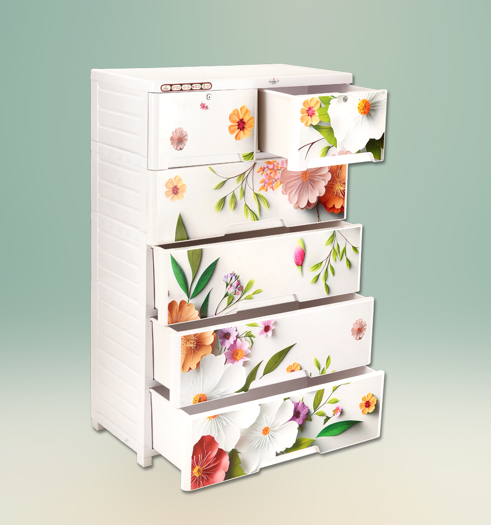 Buy RFL Wardrobe Double 5D KD Deluxe HD - Diva at Best Price In Bangladesh