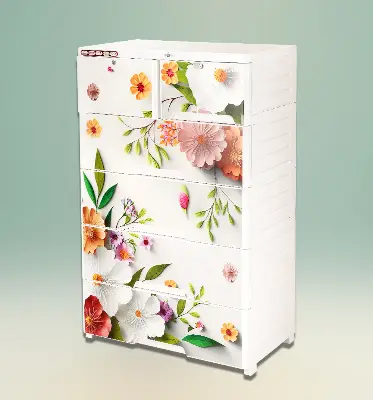 Buy RFL Wardrobe Double 5D KD Deluxe HD - Diva at Best Price In Bangladesh