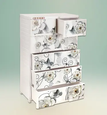 Buy RFL Wardrobe Double 5D KD Elite HD - White Pearl at Best Price In Bangladesh