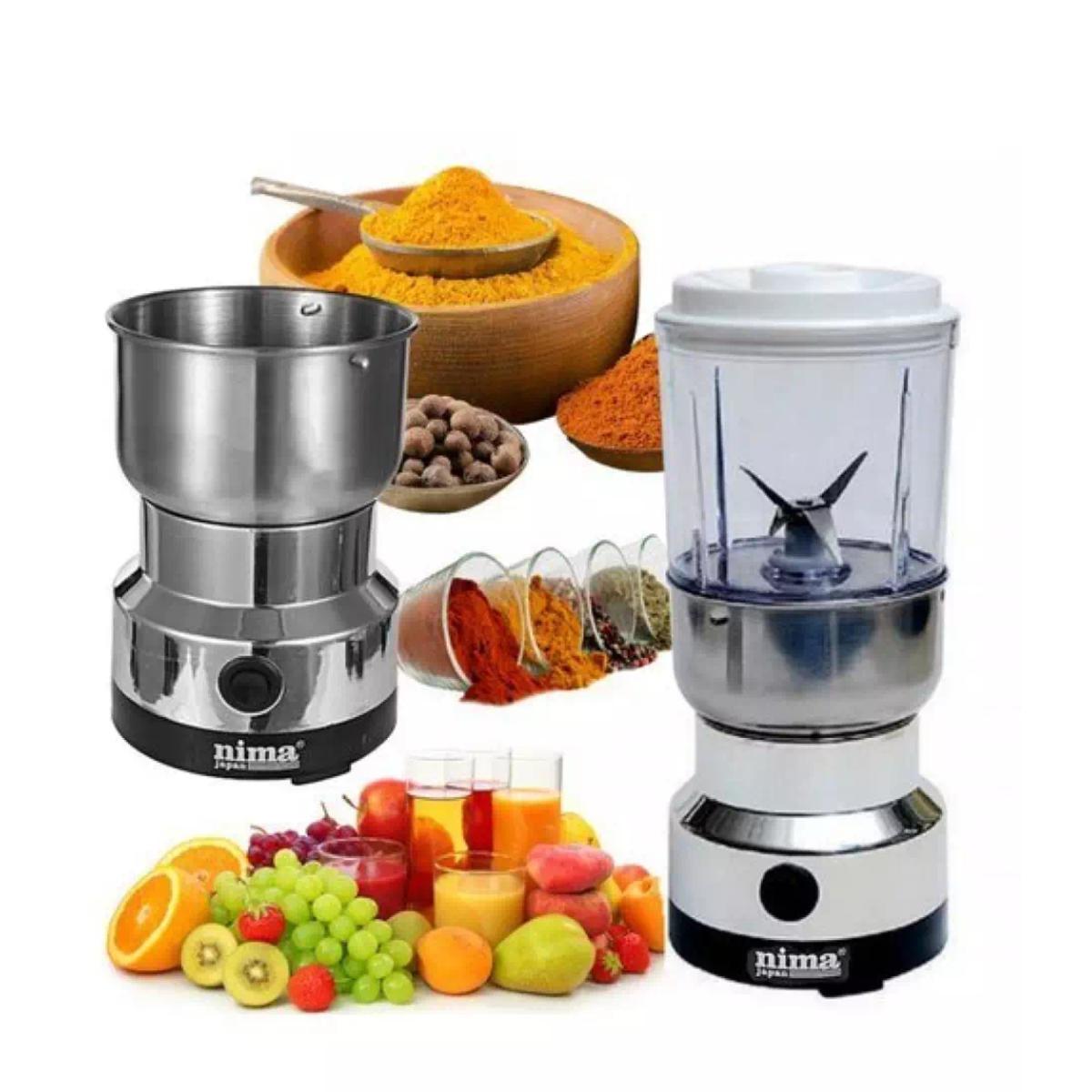 Picture of Nima 2 in 1 Electric Spice Grinder & Juicer – Silver good quality