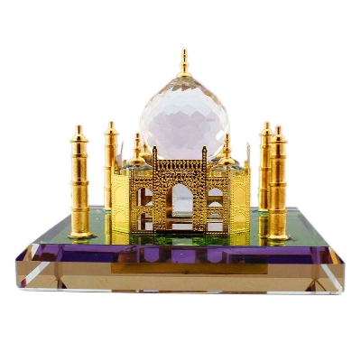 Picture of Crystal Home Decorative Miniature (8 x 8 x 6 cm, Gold)