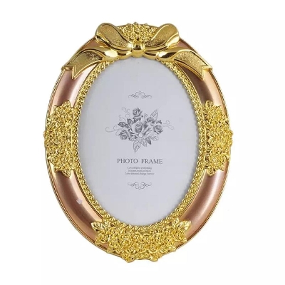 Picture of Plastic Photo Frame - Golden