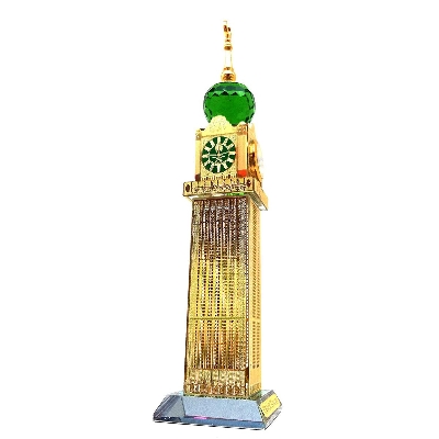 Picture of Crystal 24K GOLD PLATED Makkah Royal Clock Tower (Saudi Arabia)