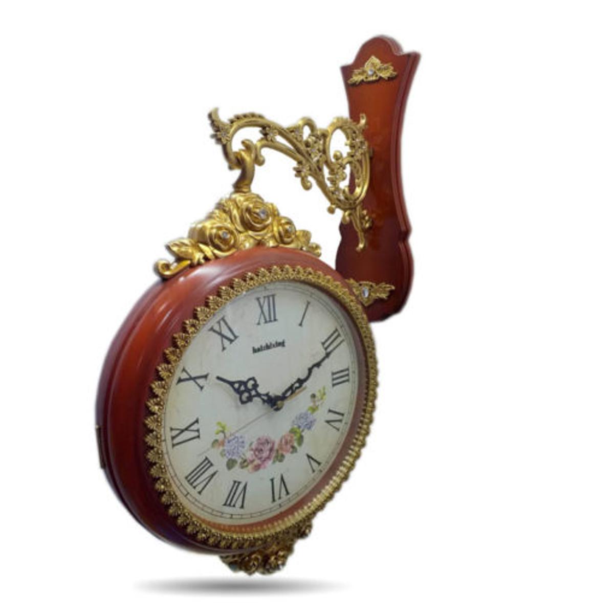 Picture of Wall Clock Double Dial Creative Design Living Room