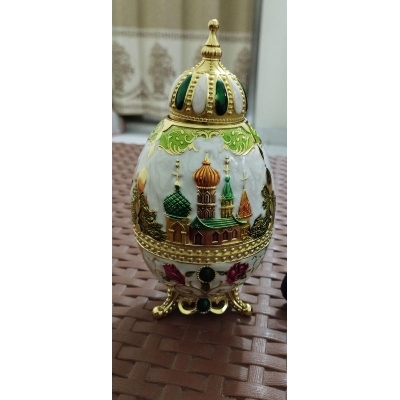 Picture of Arabian Style Metal Enamel Work Toothpick Holder