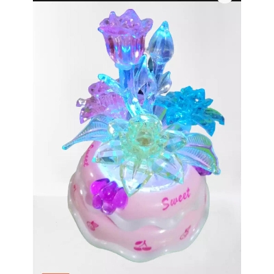 Picture of Beautiful flower gift showpiece