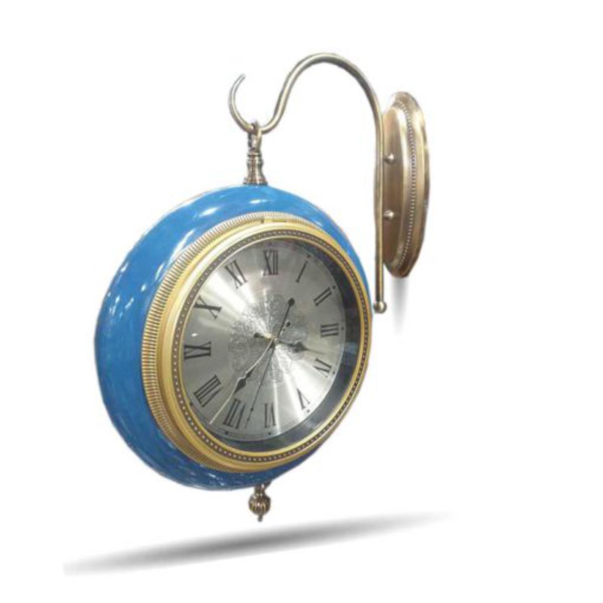 Picture of Metal With Heavy Mable Body Wall Hinging Clock Double Dial Clock