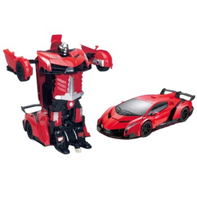 Picture of 1:12 6ch trans robot toy car with light and music ,deformation robots