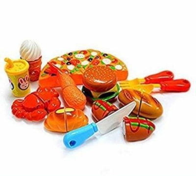 Picture of Pizza cutter for Kids (12 Pcs) (Multicolor)-Playsets Kitchen Toys