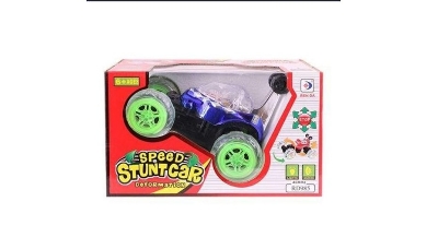 Picture of Plastic Remote Control Speed Stunt Car - Blue And Black