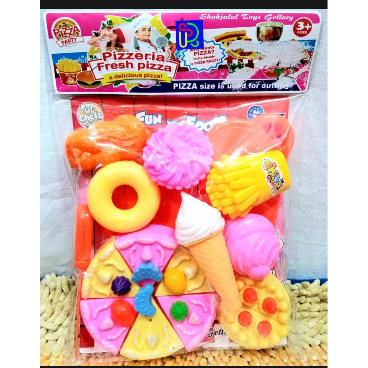 Picture of Pizza cutter icecream set