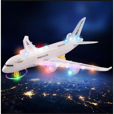 Picture of Battery Operated Air Bus with light and music toy for kids
