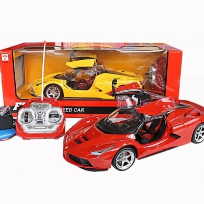 Picture of Big Size Ferrari F 700 RC Car Rechargeable One-Key Open Door