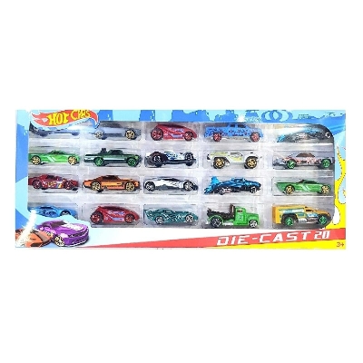 Picture of New model hot wheels die cast metal car set20 pieces