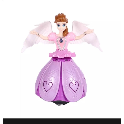 Picture of Angel Doll Battery Operated, Dancing  Angel princess Girl With Flashing Light And Music Super Doll