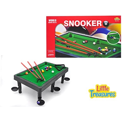Picture of World Champion Pool Kids Snooker Table Pool Set Small and Large for Kids