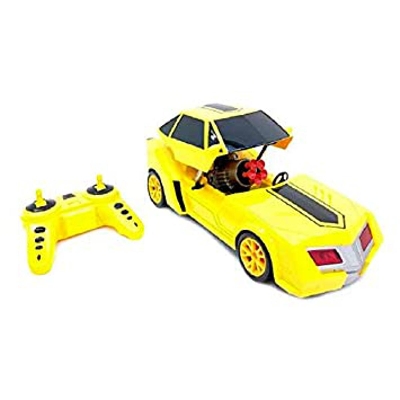Picture of Shooting Super Car 2.4 GHz Remote Control Transformation R/c Rechargeable Bumblebee Shooting Car