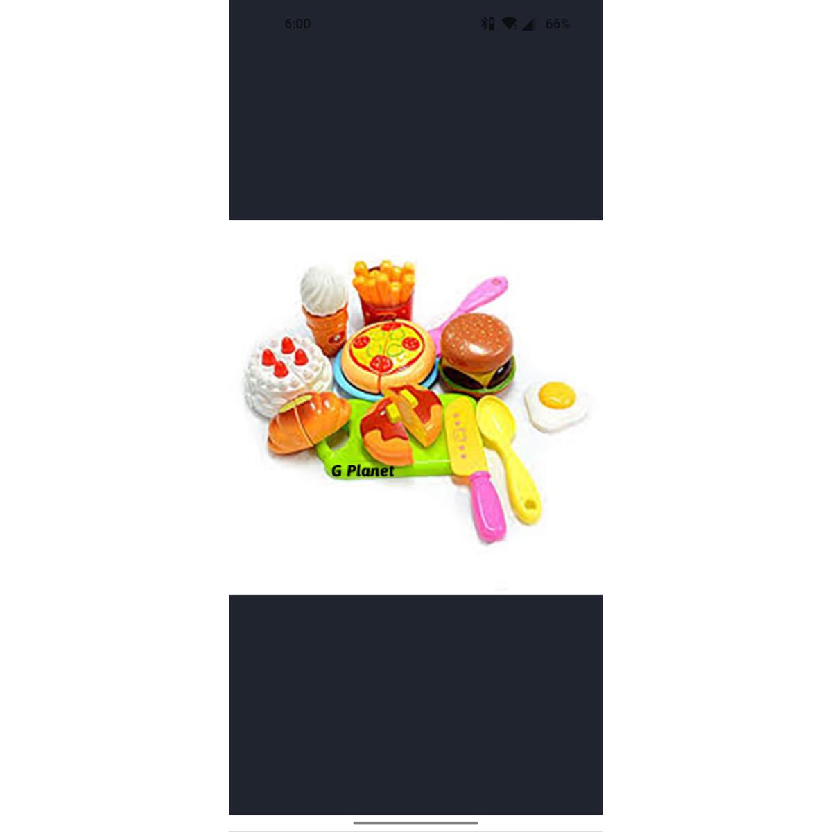 Picture of Exclusive Pizza Cutter Kitchen Toy Set for kids