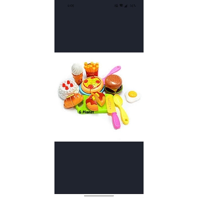 Picture of Exclusive Pizza Cutter Kitchen Toy Set for kids