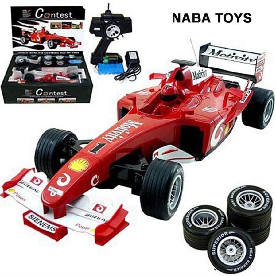 Picture of -23% R/C Formula One Contest Joy Stick Remote Control High Speed Racing Car