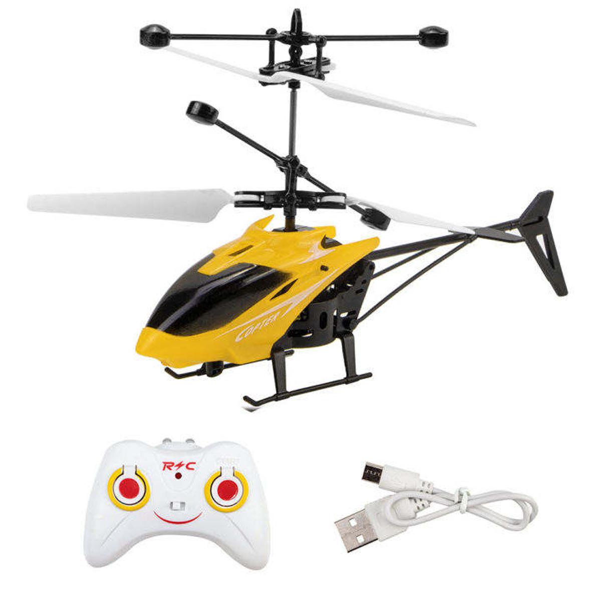 Picture of Rechargeable RC helicopter sensor and remote control toy for kids