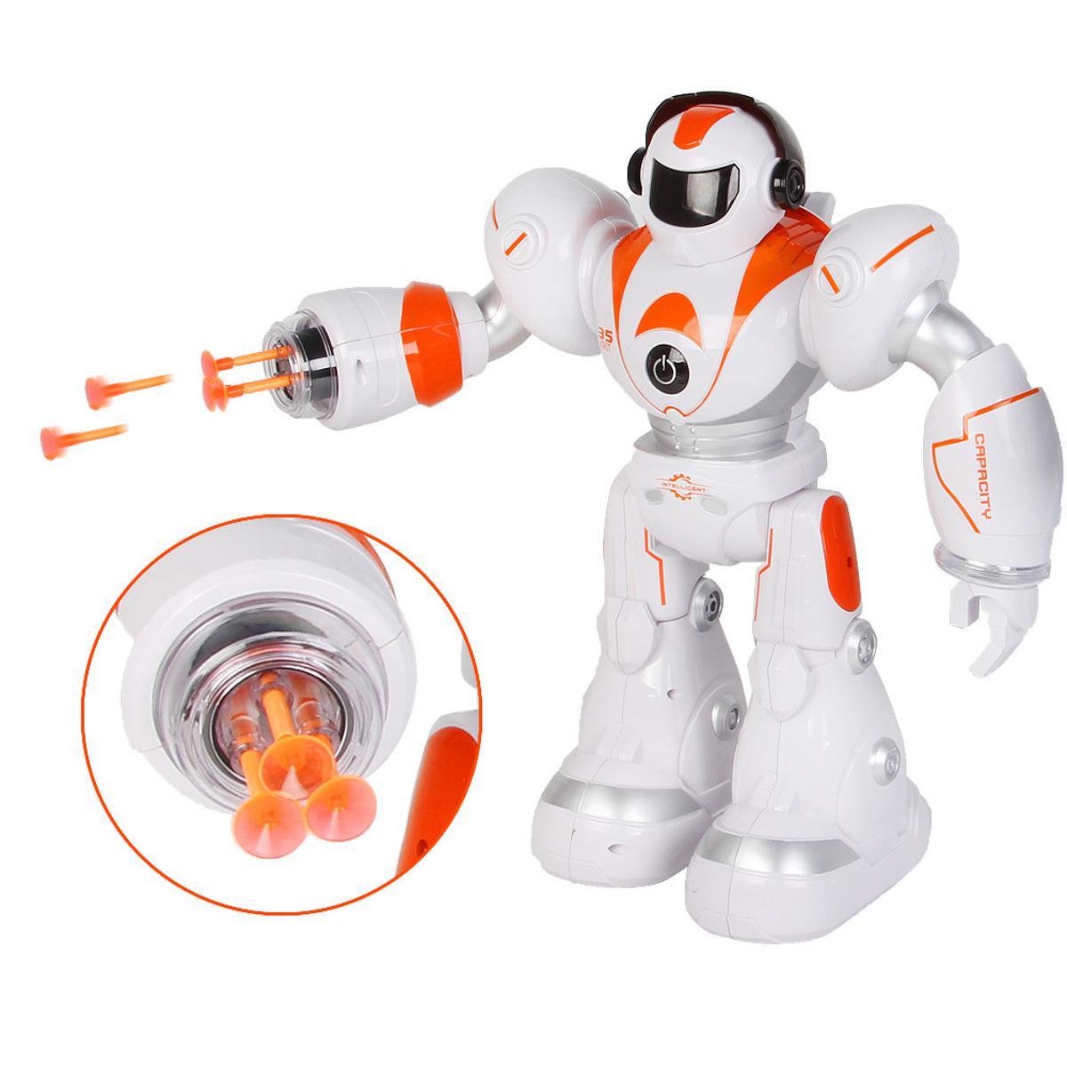 Picture of Radio-controlled robot Lezo Aerla 99888-2, shoots suction cups, walks, light, sound