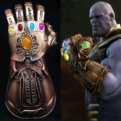 Picture of Thanos Infinity Gauntlet LED Light Up PVC Glove Cosplay Prop Costume.Luxury Toy