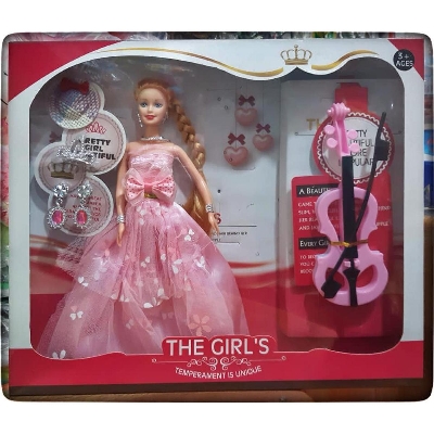 Picture of Pretty Beautiful Barbie Girl Playset for Cute Girls