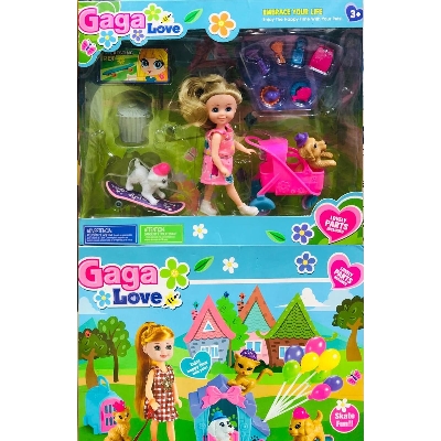 Picture of Miss Love Gaga doll set