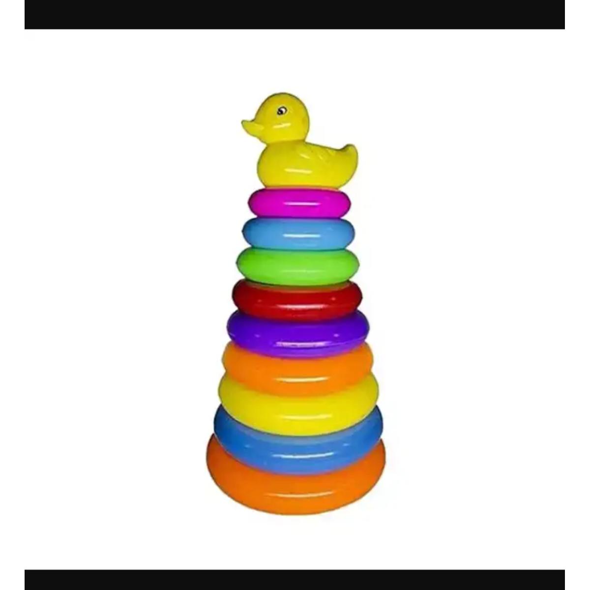 Picture of Rings Tower Construction Toy - Multi Color
