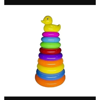 Picture of Rings Tower Construction Toy - Multi Color