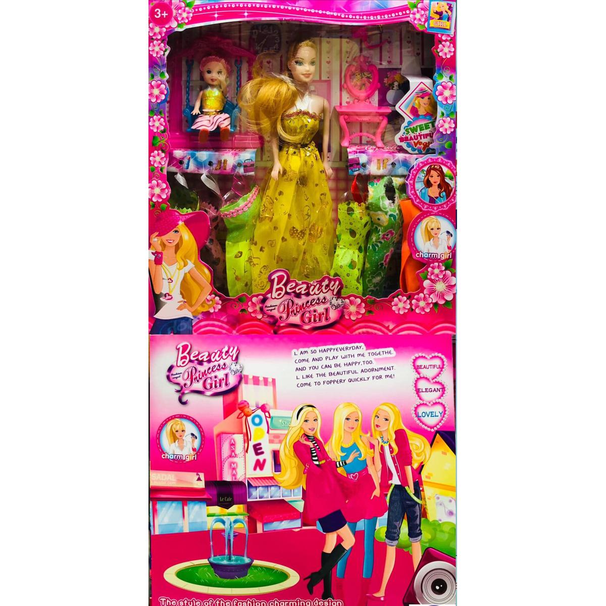 Picture of BARBIE DOLL SET CHINA TOY BIRTHDAY GIFT FOR KIDS BABY GIRL CHILDREN