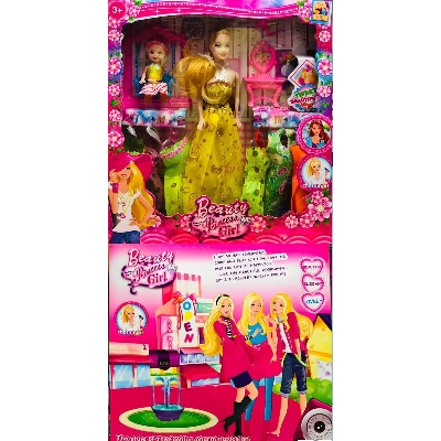Picture of BARBIE DOLL SET CHINA TOY BIRTHDAY GIFT FOR KIDS BABY GIRL CHILDREN
