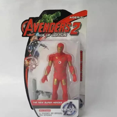 Picture of Avengers Action Figure - HULK, IRON MAN,comic book super hero - multicolor