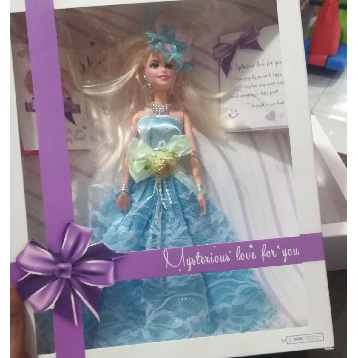 Picture of Belle Baby Brown Hair Style Joint Movable Barbie Doll