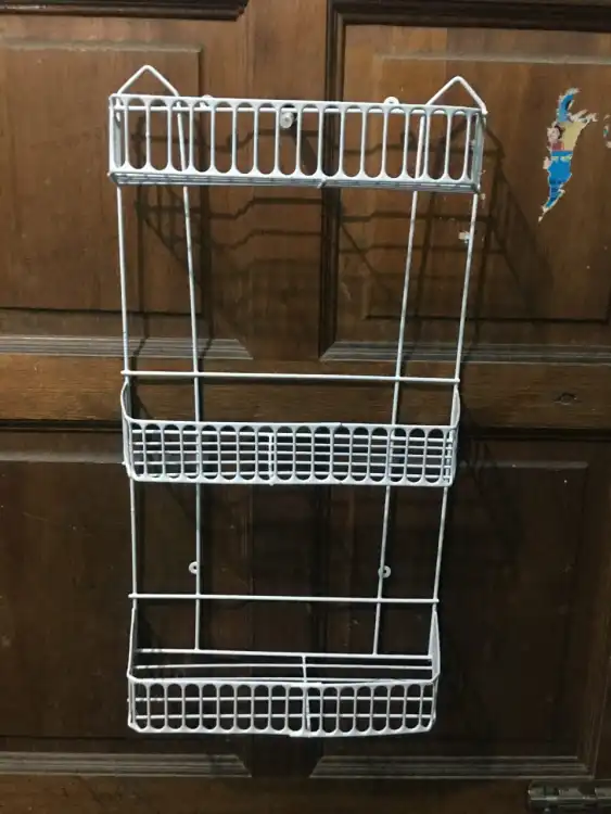 Picture of 3 Layer Wall Hanging Rack square shape for kitchen