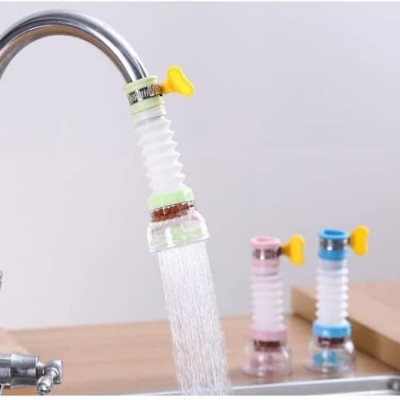 Picture of New Fan Faucet 360 Adjustable Flexible Kitchen Faucet Tap Water Outlet Shower Head Water Filter Sprink