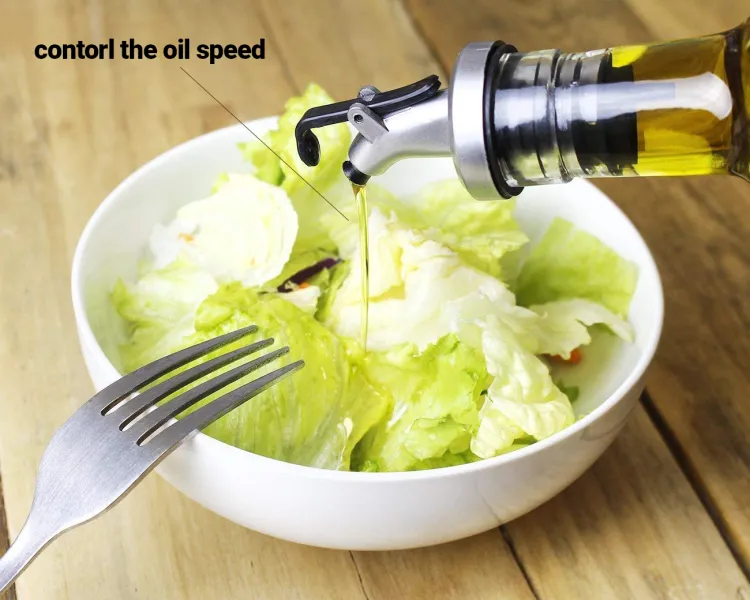 Buy  250ml Crystal Clear Square Shaped Glass Oil Dispenser Bottle with Lever-Release Stopper Snap Flip Top Lid Bottle for Olive Oil, Vinegar at Best Price In Bangladesh