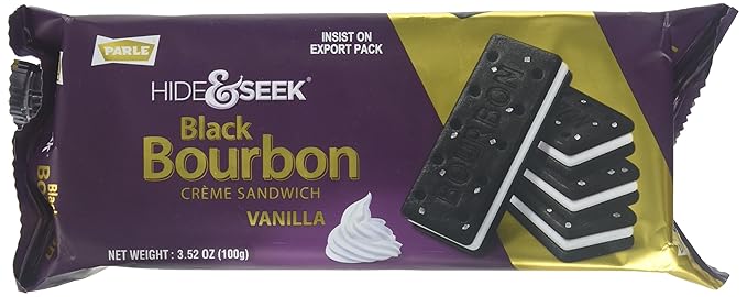 Buy Parle hide& seek black bourbon vanilla creme sandwish Online at Best Price In Bangladesh