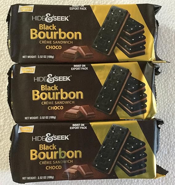 Buy Parle hide& seek black bourbon choco creme sandwish 40g × 6 Online at Best Price In Bangladesh
