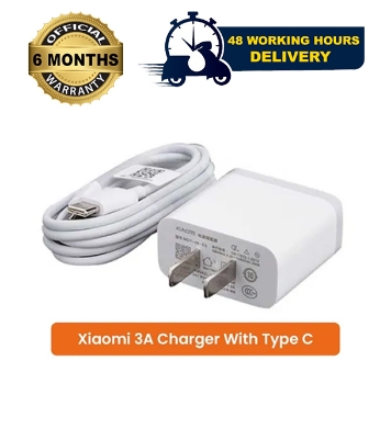 Picture of Xiaomi 3A Charger With Type-C Cable - White