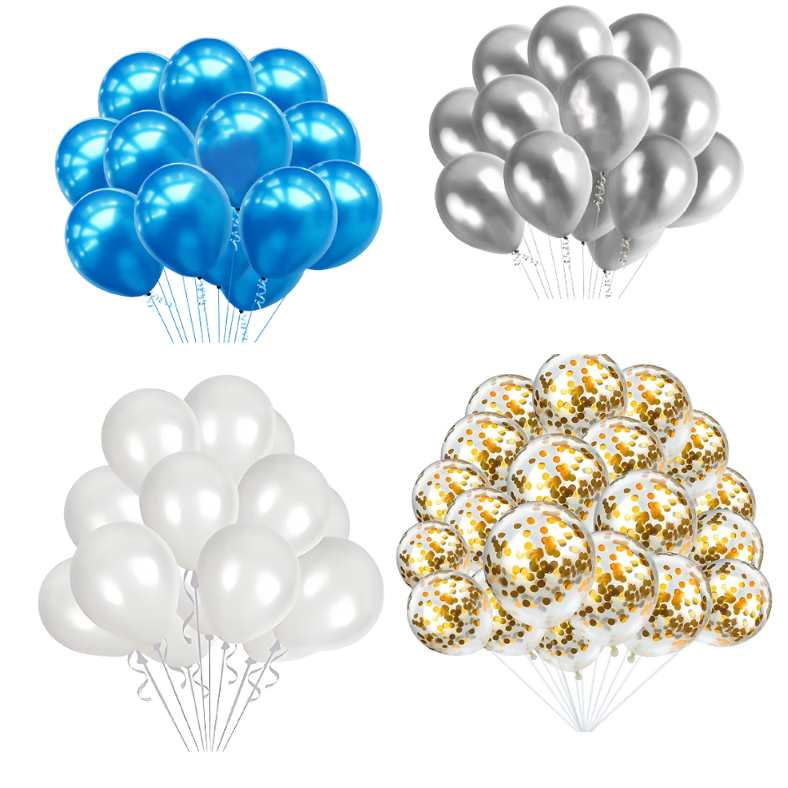 Birthday Decoration Combo Blue Theme 