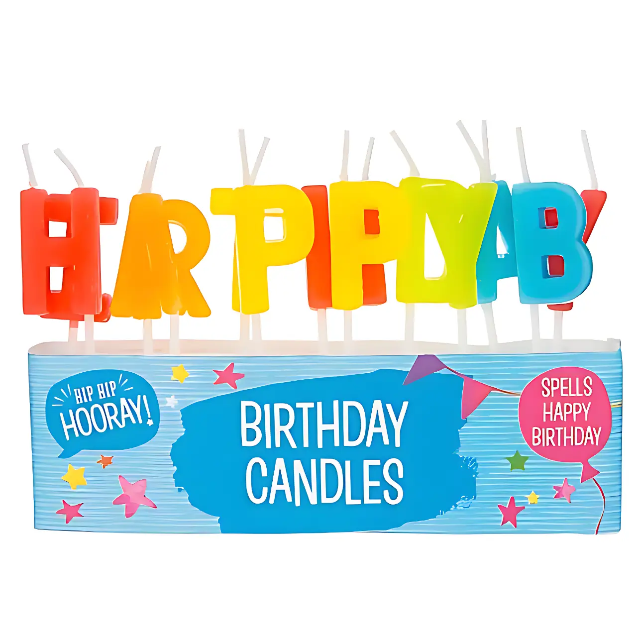 Party Popper, Party Snow Spray, Sparkling Candle and Birthday Candle Combo Pack