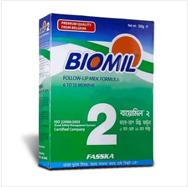 Buy Biomil Packet Milk Formula 2 From 6 To 12 Months 350g  Online at Best Price In Bangladesh