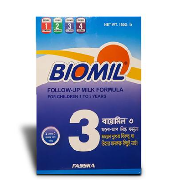 Buy Biomil Packet Milk Formula 3 From 1 To 2 Years 350g   Online at Best Price In Bangladesh