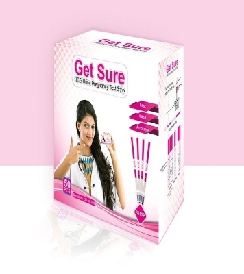 Picture of Get Sure HCG Pregnancy Test Strip( 50 Pcs/Pack)
